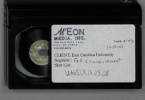 Video recording of ECU Fall 2003 Commencement